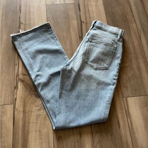 Abercrombie & Fitch 70s Vintage Flare Light Wash Denim Jeans Size 29L